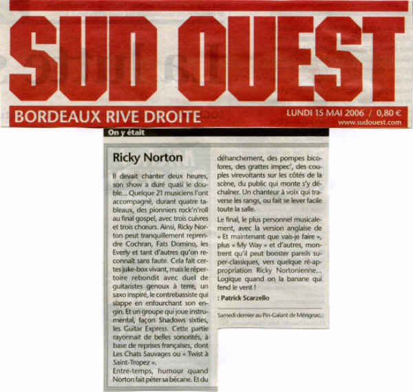 critique sud ouest 15 mai site