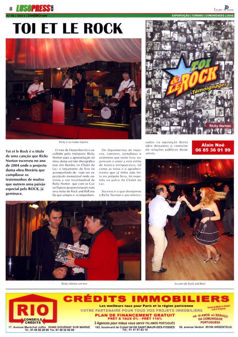 luso presse janvier 09