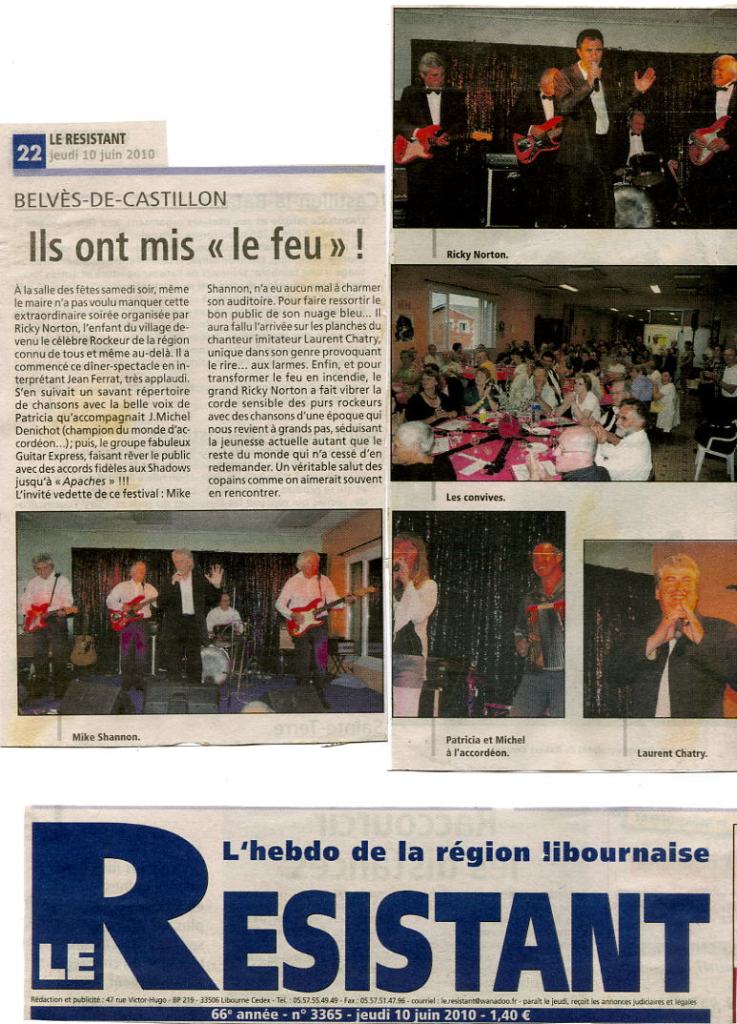 le resistant 10 juin 10
