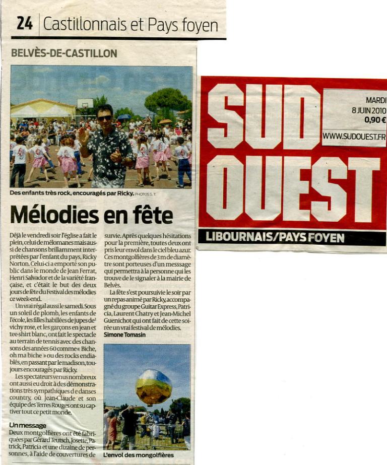 sud ouest 8 juin 10