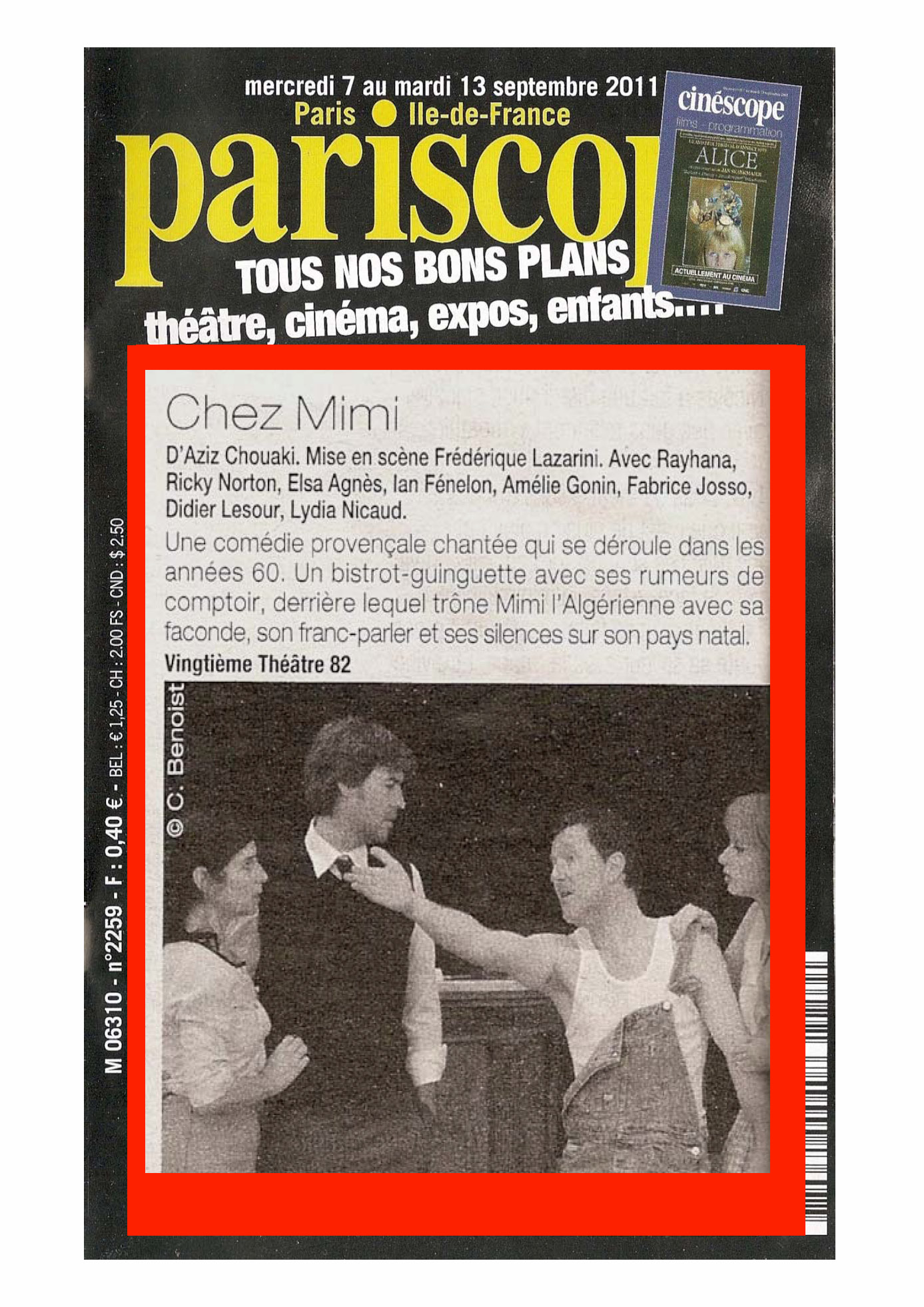 pariscope 2259