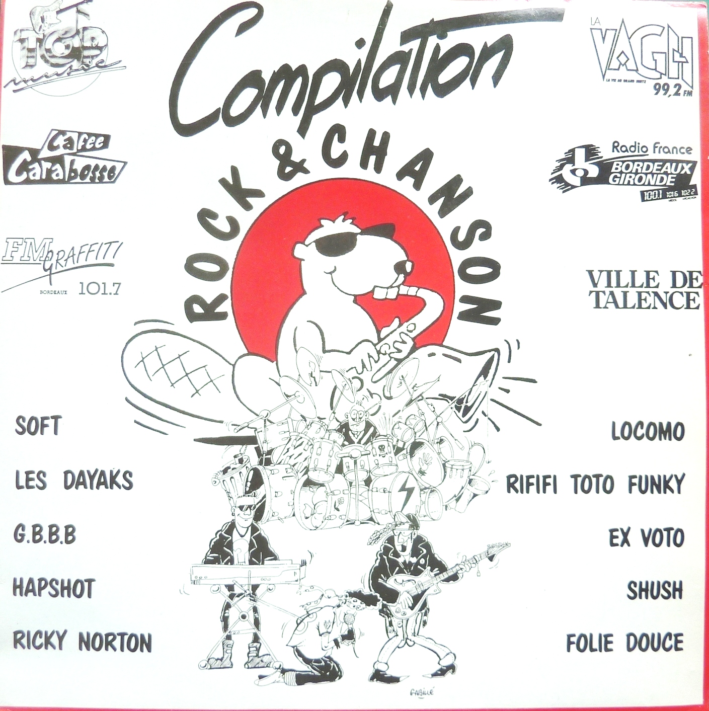 2 ROCK ET CHANSONS 1 TITRE RN 1988
