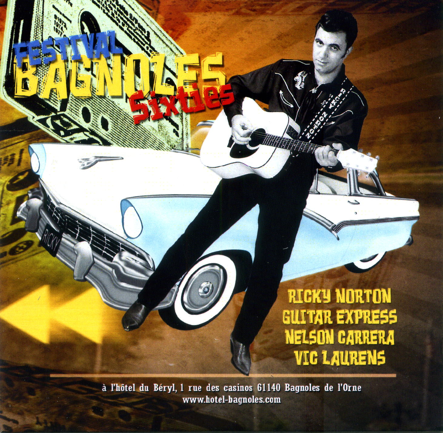 cd bagnoles sixties couv